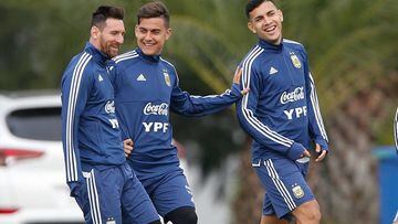 La Selecci&oacute;n Argentina se alista para su debut ante Colombia 