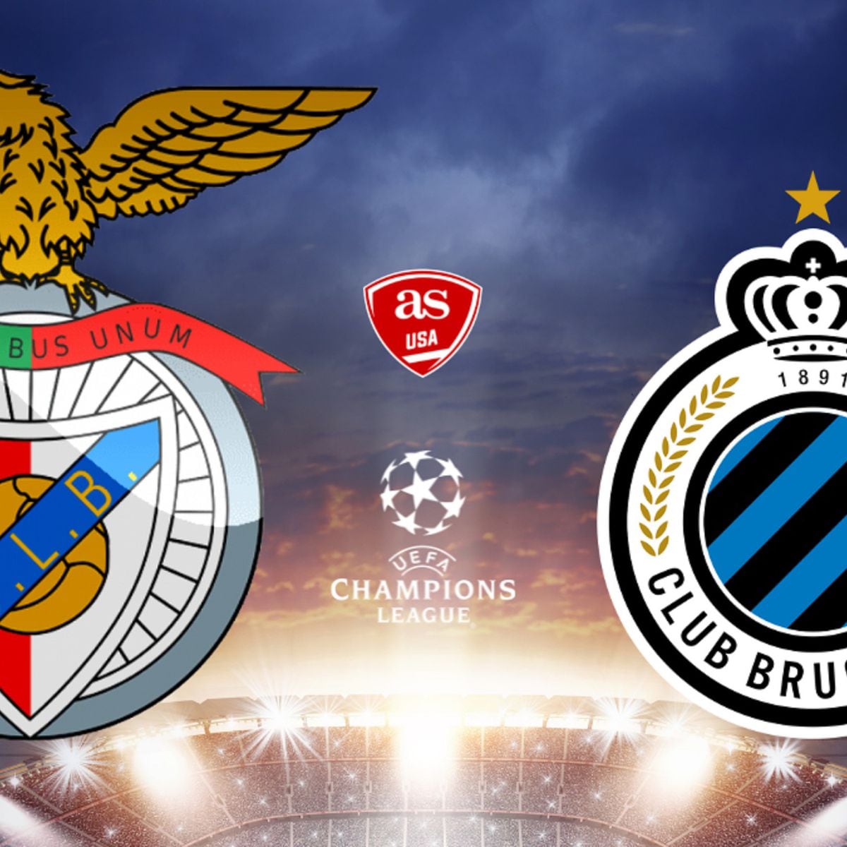 Benfica vs Club Brugge: Times, how to watch on TV, stream online