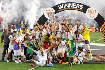 Sevilla won the Europa League for a record seventh time in Budapest in May.
