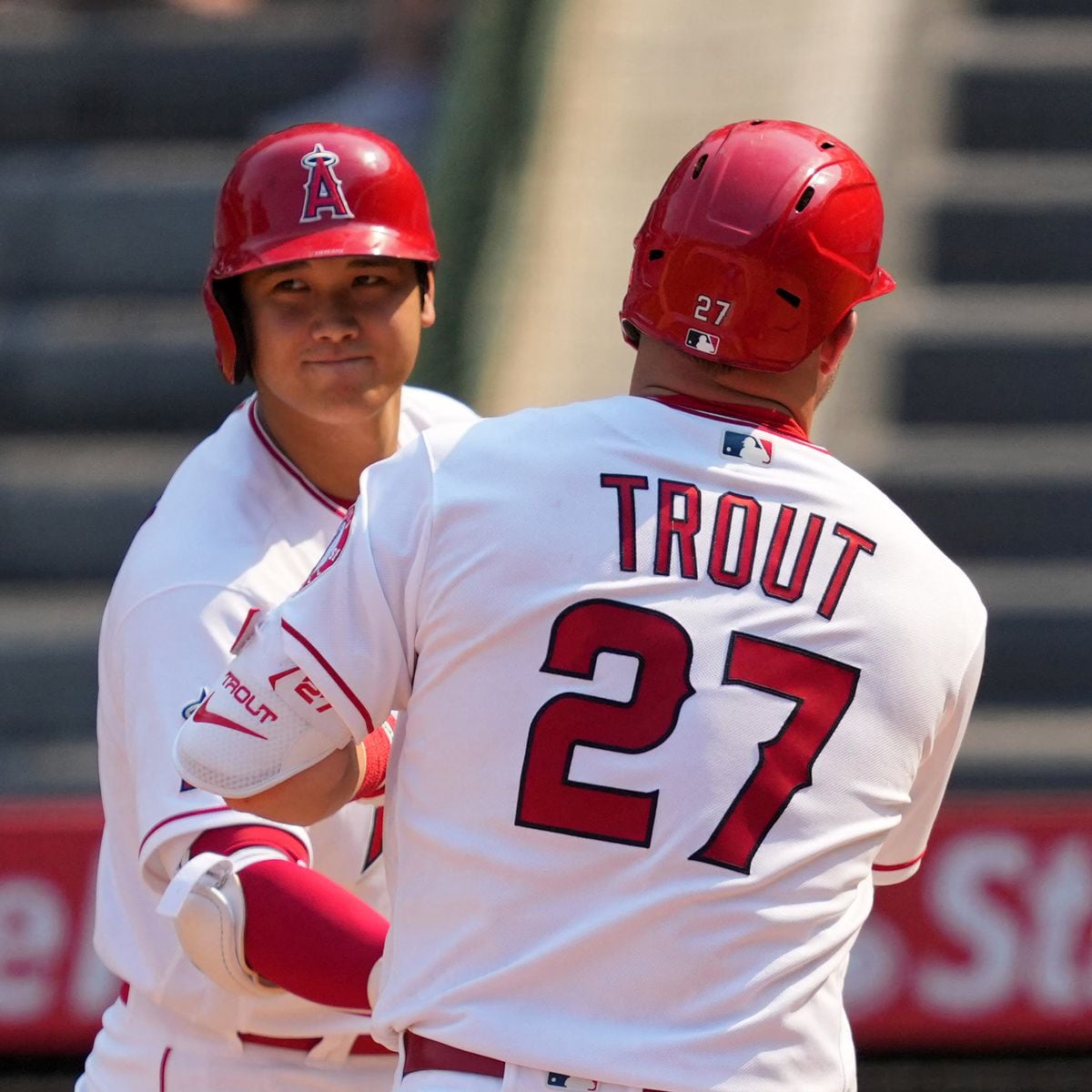 MLB on X: Mike Trout and Shohei Ohtani have arrived