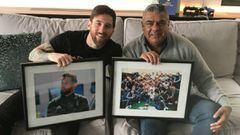 Chiqui Tapia visitó a Messi