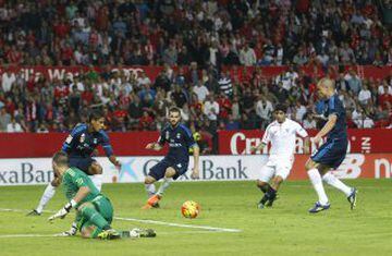James Rodríguez juega 30 minutos y muestra destellos de "magia" ante Sevilla.
