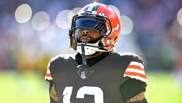 Cleveland Browns wide receiver Odell Beckham Jr. is officially back