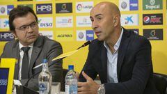 Las Palmas boss Pako Ayesterán: "I hope we're up to the task and able to guide the club to safety"