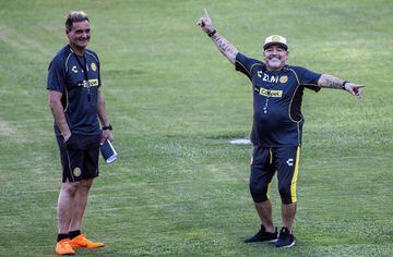 Argentine legend Diego Maradona
