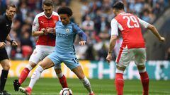 Sigue el Arsenal vs Manchester City en vivo online, partido semifinal de la FA Cup 2016/17, hoy domingo 23/04/2017 a las 09:00 en AS.