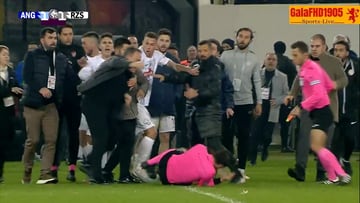 El presidente del Ankaragücü tumba a un árbitro y se para todo el fútbol en Turquía