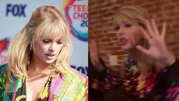 Luego de que comenz&oacute; a circular un video en el cual se ve a Taylor Swift con unas copas de m&aacute;s antes de la ceremonia de los Teen Choice Awards, no tardaron en aparecer los memes.