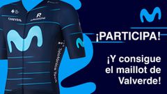 ¡Entra y participa en el sorteo de 5 maillots del Movistar Team 2022!