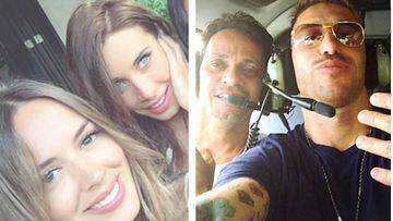 Shannon de Lima, Pilar Rubio, Marc Anthony y Sergio Ramos. Im&aacute;genes: Instagram