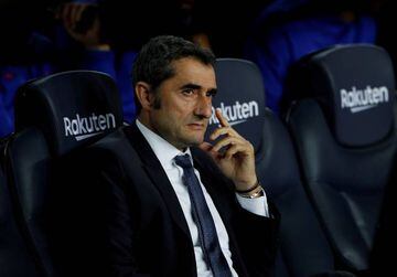 Still the boss | Barcelona coach Ernesto Valverde.