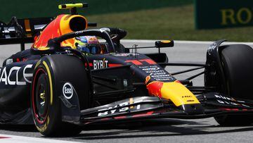 Checo Pérez en el GP España de F1 resumen | Carrera Barcelona Fórmula 1 2023