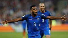 Soccer Football - 2018 World Cup Qualifications - Europe - France vs Netherlands - Saint-Denis, France - August 31, 2017   France&#039;s Thomas Lemar celebrates scoring their second goal    REUTERS/Gonzalo Fuentes