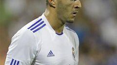 <b>DOBLETE.</b> Benzema brilló y firmó dos de los goles del Madrid.