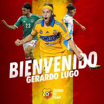 Édgar Lugo inició en Cruz Azul, jugó a lado de César Villaluz, ambos pintaban para un futuro prometedor. Tras no conseguir trofeos se fue a Puebla, Morelia, Santos, Tigres, Veracruz, Querétaro y su último equipo antes de jugar con el Herediano fue Las Vegas Lights FC.