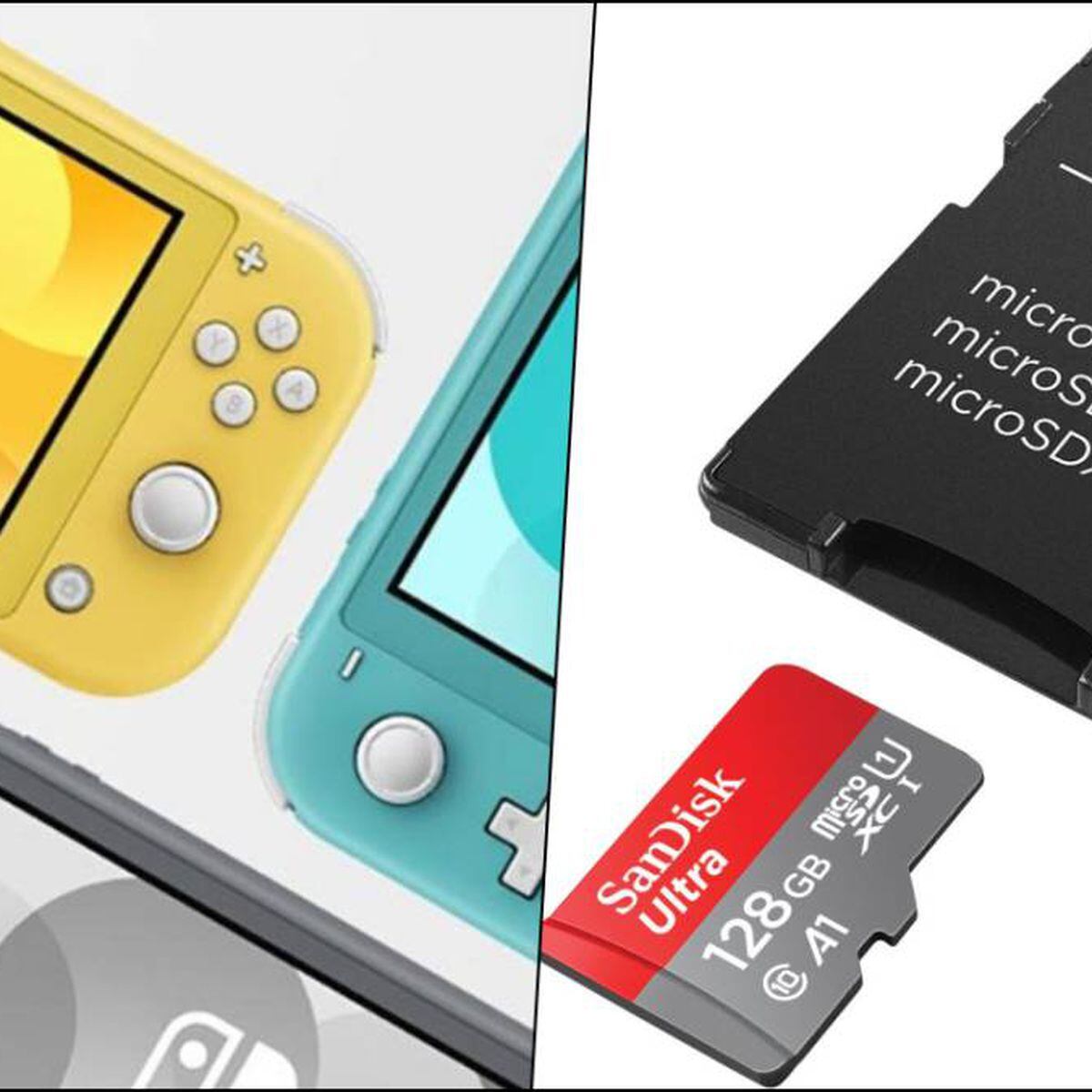 rueda Intermedio Prestigio Nintendo Switch Lite: ¿qué tarjeta de memoria microSD comprar? - Meristation