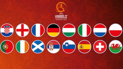 Los equipos del Europeo Sub-17