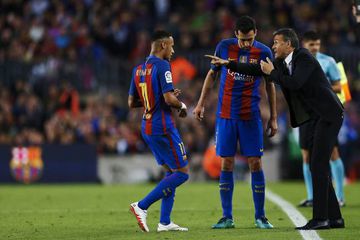 Barcelona manager Luis Enrique cannot afford to drop any more points at Anoeta.