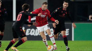 AZ Alkmaar 0 - Real Sociedad 0: resumen y resultado de la Europa League