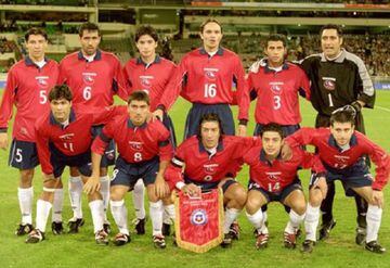 Este era el equipo titular de la Selección, capitaneado por Iván Zamorano, quien fue uno de los"refuerzos" junto a Pedro Reyes y Nelson Tapia.