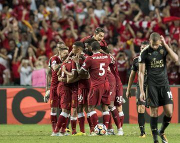 Coutinho and Salah hit the spot as Liverpool lift Premier League Asia Trophy - in pictures