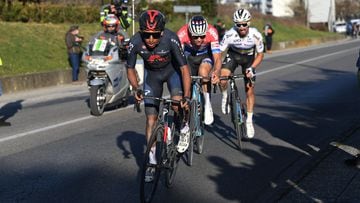 El ciclista colombiano viene de ser tercero en la Strade Bianche