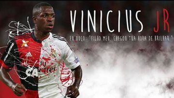 Vinicius, del Flamengo al Real Madrid.