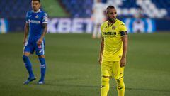 Santi Cazorla of Villarreal during the spanish league, LaLiga, football match played between Getafe Club Futbol and Villarreal Club Futbol at Alfonso Perez Coliseum on July 8, 2020 in Madrid, Spain.
 
 
 08/07/2020 ONLY FOR USE IN SPAIN