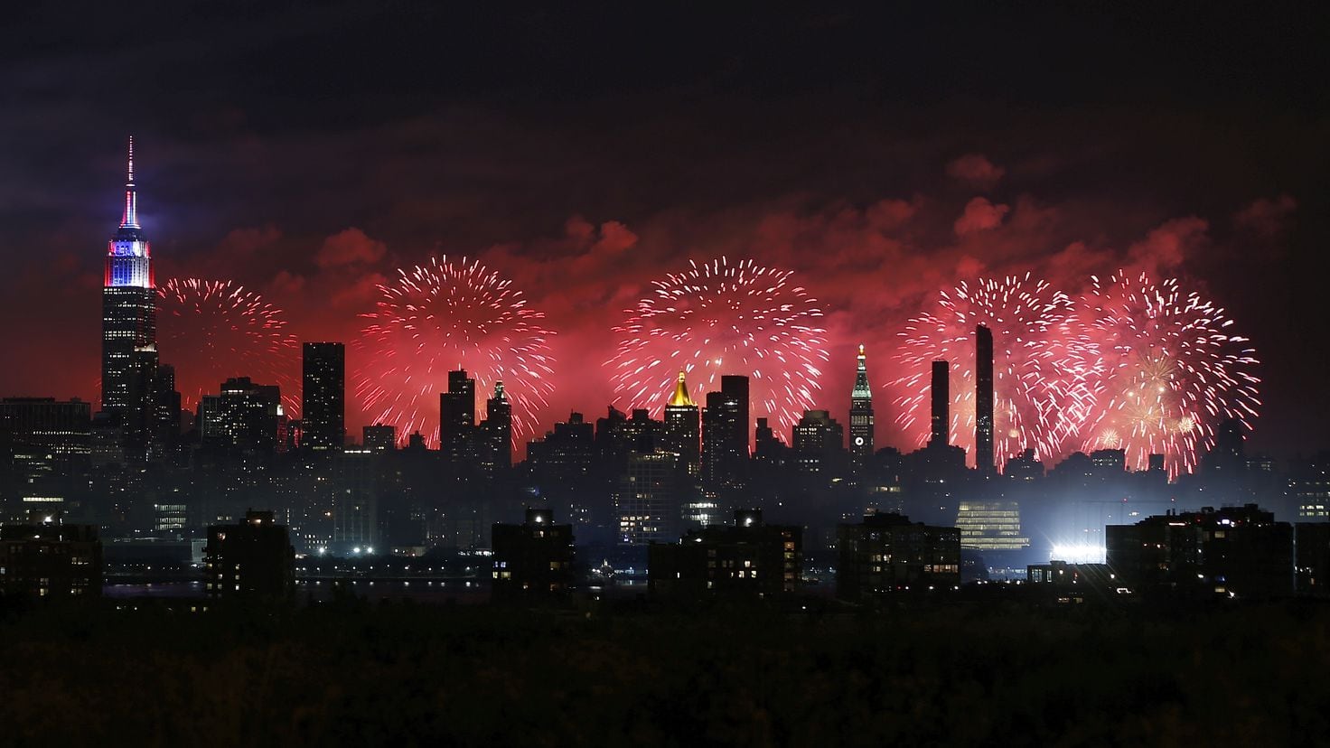 Fuegos artificiales el 4 de julio en Nueva York cómo verlos online