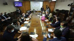 Valparaiso, 1 de septiembre 2021 Comision de Constitucion de la Camara de Diputados discute y vota el proyecto de cuarto retiro de fondos previsionales. Raul Zamora/Aton Chile