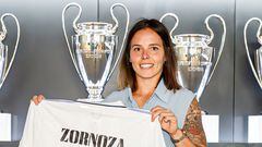 Claudia Zornoza renovó con el Real Madrid.
