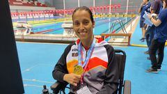 Teresa Perales, oro en 50 braza de las Series Mundiales de Singapur