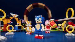 Sonic, Tails, and Amy run at full speed with a new line of LEGO sets