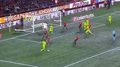 ¡Rodríguez volvió a festejar en Monarcas Morelia con este gol!
