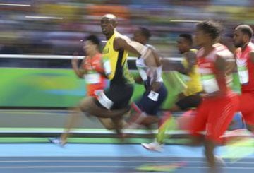 Usain Bolt. REUTERS/Kai Pfaffenbach