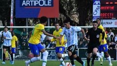 Argentina cae ante Brasil en la final del Torneo Mundial Sub-17 de Montaigu 
