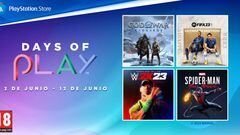 Las ofertas de Days of Play 2023 llegan a PS4 y PS5 con descuentos y rebajas en los mejores juegos