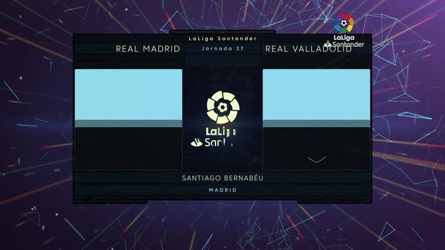 Aplastante goleada del Real Madrid al Valladolid 