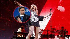 Hayley Williams, vocalista de Paramore, habla sobre política y lanza fuerte mensaje a los fans que piensan votar por el republicano Ron DeSantis.
