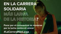 Cartel promocional de &#039;La Carrera m&aacute;s Larga&#039;.