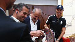 The Al Nassr striker received a Persian rug on arrival but has limited internet use ahead of a AFC Champions League game against Persepolis.