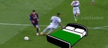 Las burlas contra Boateng tras humillación de Messi
