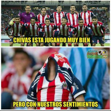 A reír un rato con los memes del Chivas vs Cruz Azul
