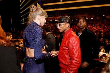 Taylor Swift y Pharrell Williams.