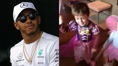 Hamilton se disculpa tras criticar que su sobrino se vista de princesa