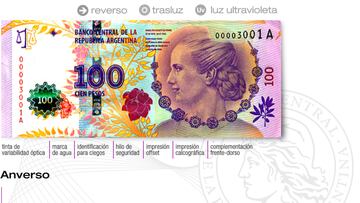 Así son los billetes de 100 pesos que se venden por $35.000: cómo comprobar si tengo alguno