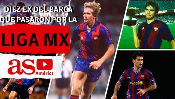 10 exjugadores del Barcelona que pasaron por la Liga MX
