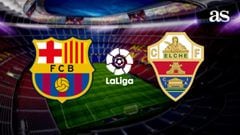 All the information you need to know on how and where to watch the Barcelona vs Elche LaLiga match at Camp Nou (Barcelona) on 24 February at 19:00 CET.