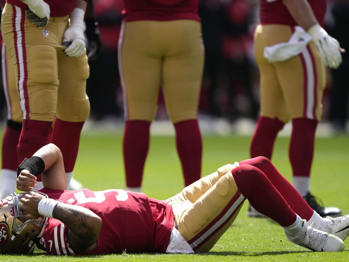 Trey Lance ankle injury: How long will the 49ers QB be out? - AS USA