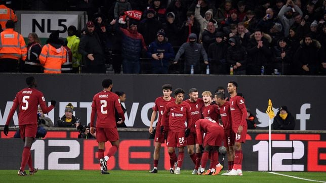 Liverpool avanza a cuarta ronda de FA Cup tras vencer a Wolves